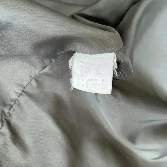 [XL]Vintage Pierre Balmain Cotton Blend Green Light Jacket - Picture 11 of 15